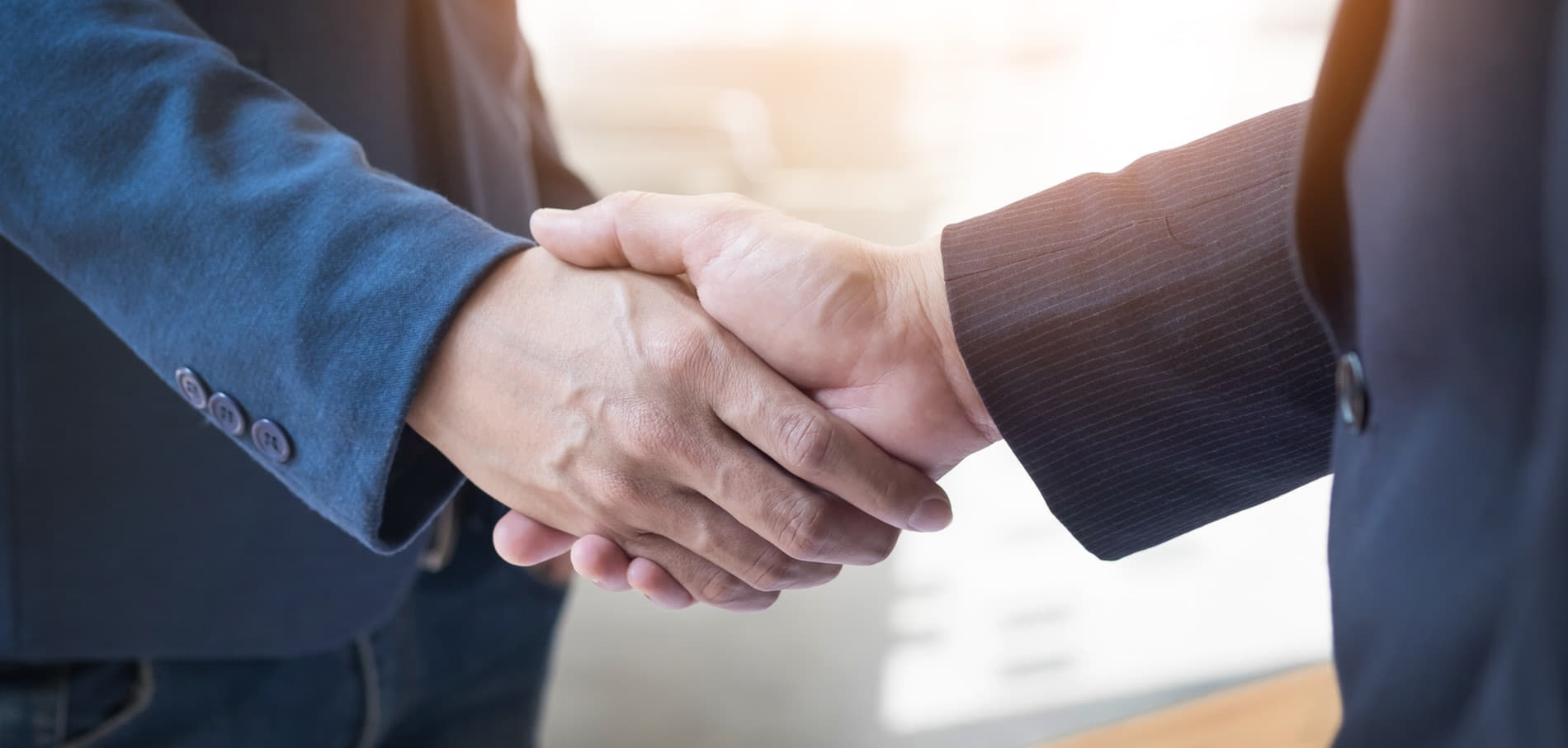 Handshake illustration